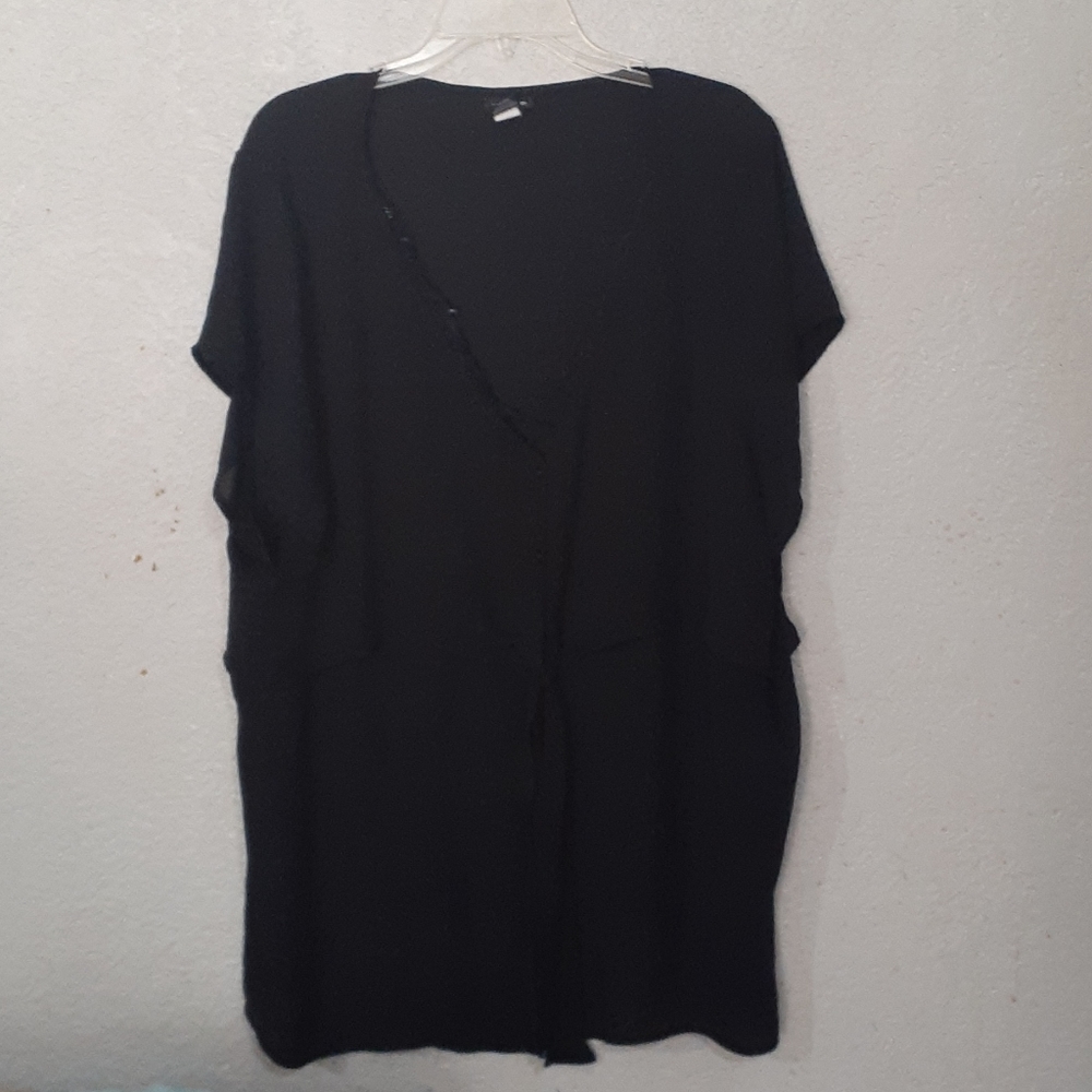 Cute dressy black blouse from Torrid